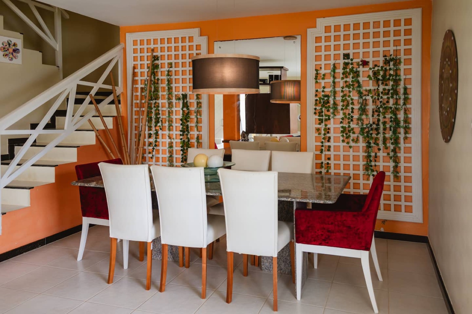 Sala de jantar da casa